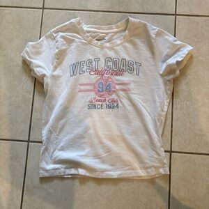 West Coast White T-Shirt